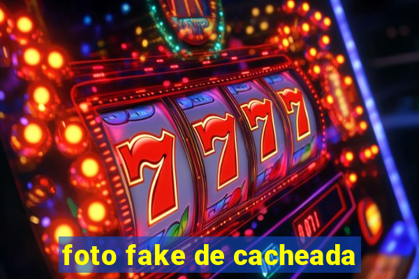 foto fake de cacheada